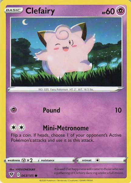 Clefairy - Vivid Voltage #063/185