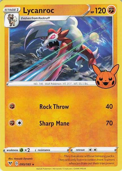 Lycanroc - Vivid Voltage #095/185