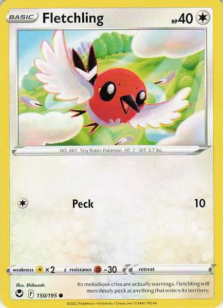 Fletchling - Silver Tempest #150/195
