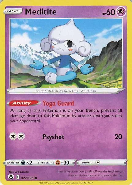 Meditite - Silver Tempest #072/195