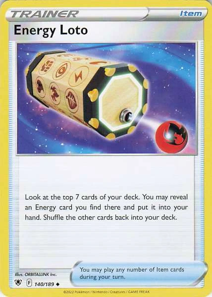 Energy Loto - Astral Radiance #140/189