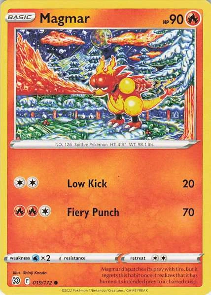 Magmar - Brilliant Stars #019/172