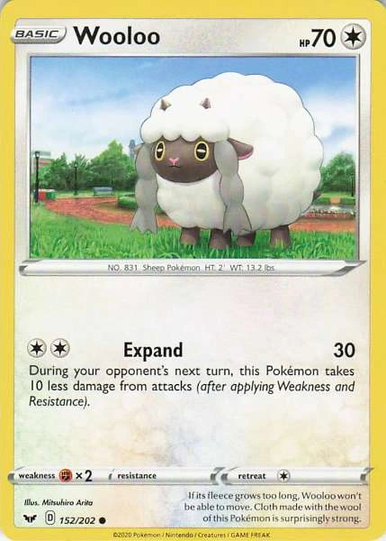 Wooloo - Sword & Shield #152/202