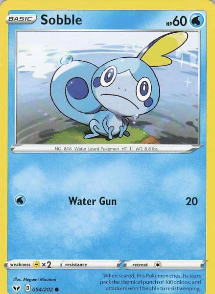 Sobble - Sword & Shield Base Set #054/202