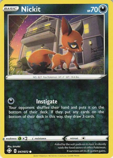 Nickit - Shining Fates #047/072