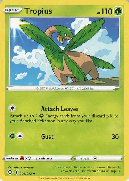 Tropius - Shining Fates #005/072