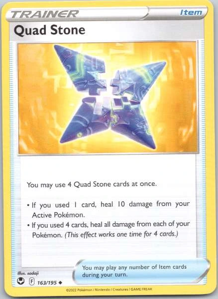 Quad Stone - Silver Tempest #163/195