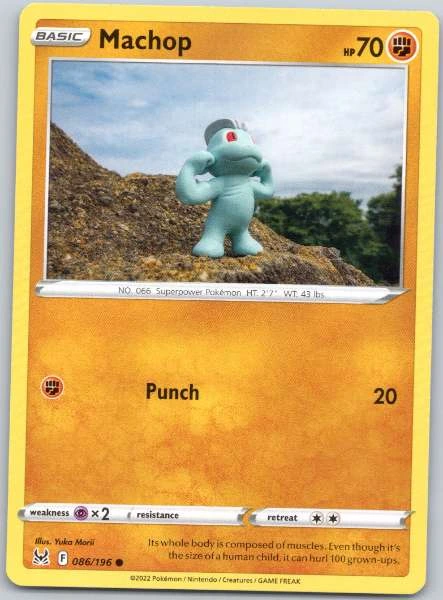 Machop - Lost Origin #086/196