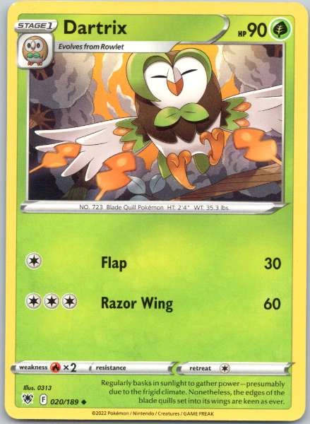 Dartrix - Astral Radiance #020/189