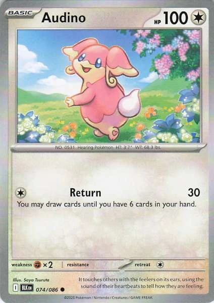 Audino - Black Bolt #074/086