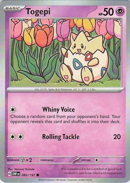 Togepi - Obsidian Flames #083/197