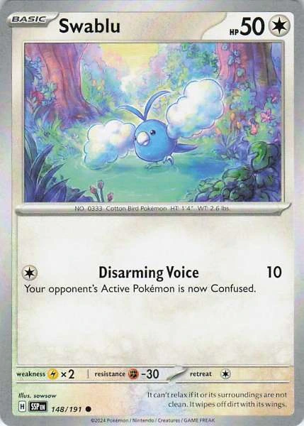 Swablu - Surging Sparks #148/191