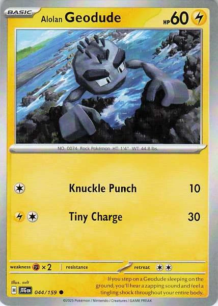Alolan Geodude - Journey Together #044/159