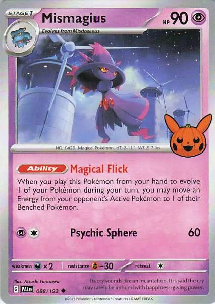 Mismagius - Paldea Evolved #088/193