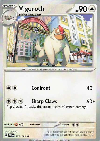 Vigoroth - Paldea Evolved #161/193