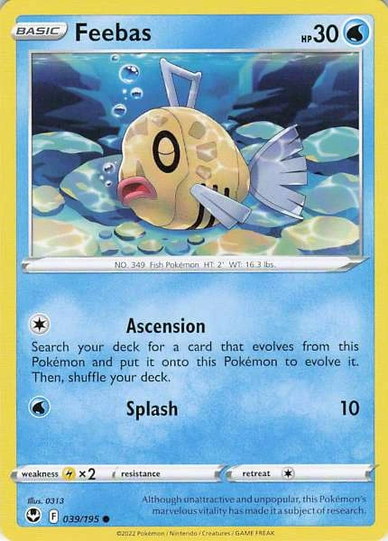 Feebas - Silver Tempest #039/195