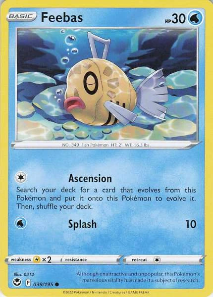 Feebas - Silver Tempest #039/195