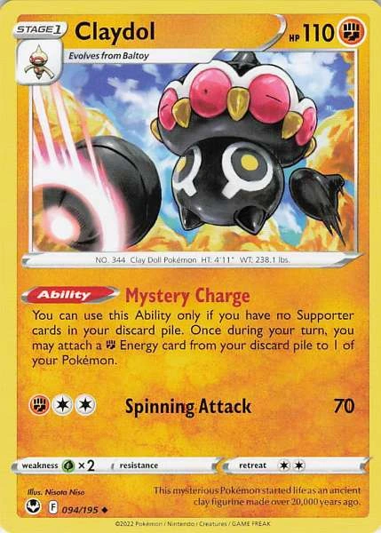 Claydol - Silver Tempest #094/195