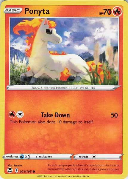 Ponyta - Silver Tempest #021/195