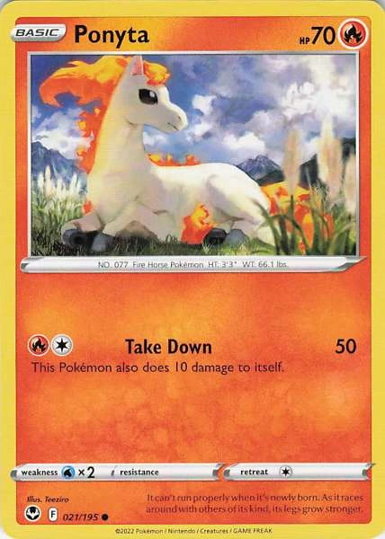Ponyta - Silver Tempest #021/195