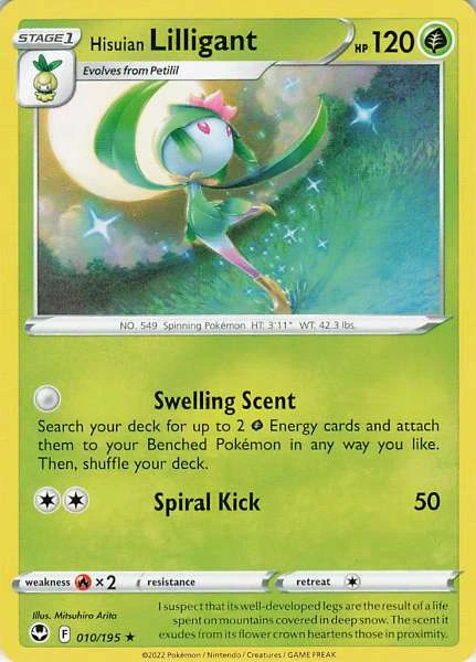 Hisuian Lilligant - Silver Tempest #010/195