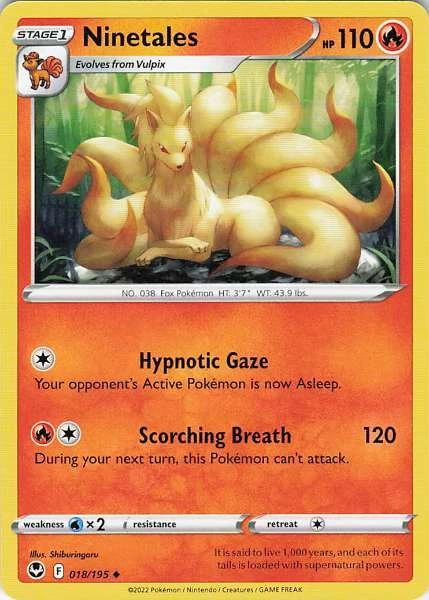 Ninetales - Silver Tempest #018/195
