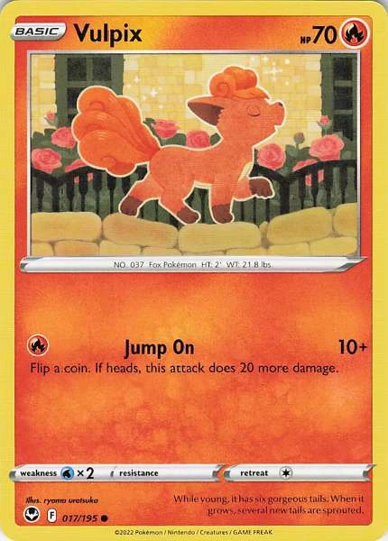 Vulpix - Silver Tempest #017/195