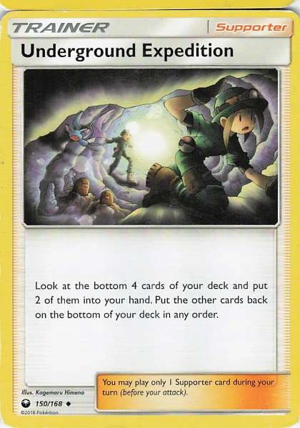Underground Expedition - Celestial Storm #150/168
