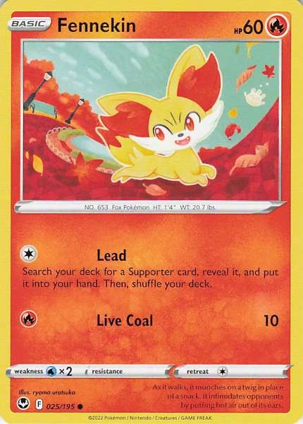 Fennekin - Silver Tempest #025/195