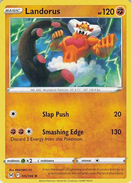 Landorus - Lost Origin #105/196