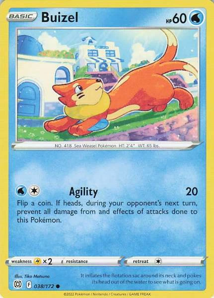 Buizel - Brilliant Stars #038/172