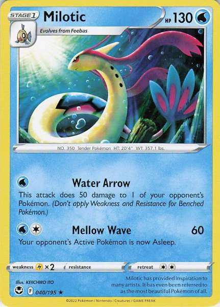 Milotic - Silver Tempest #040/195