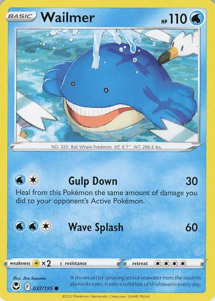 Wailmer - Silver Tempest #037/195