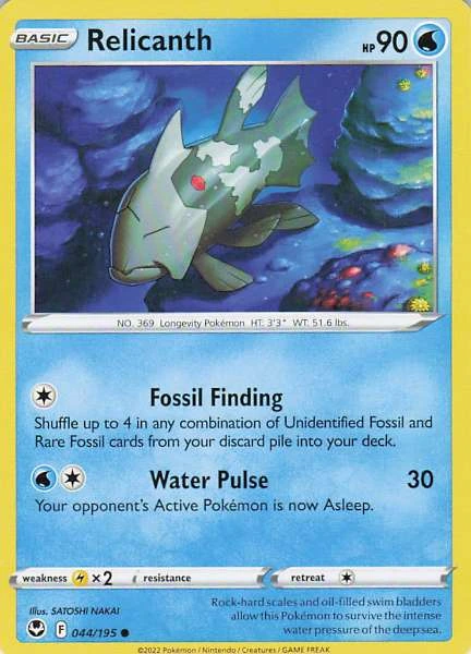 Relicanth - Silver Tempest #044/195
