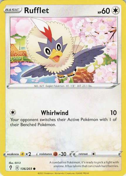Rufflet - Evolving Skies #136/203