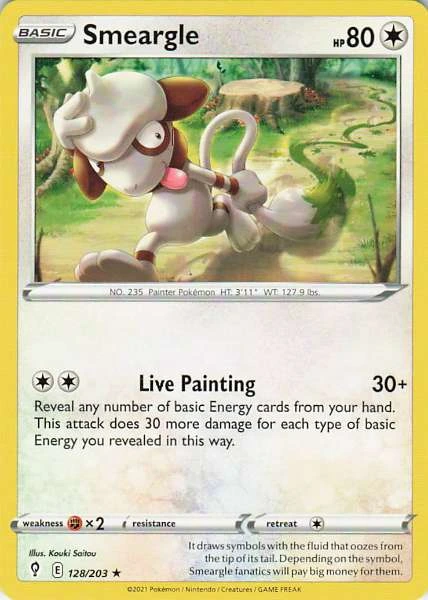 Smeargle - Evolving Skies #128/203