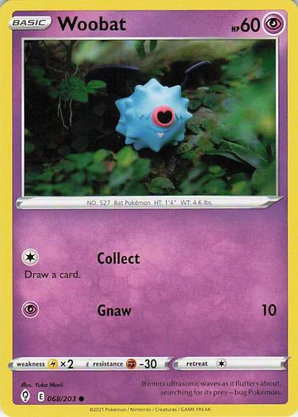 Woobat - Evolving Skies #068/203