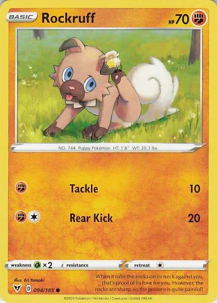 Rockruff - Vivid Voltage #094/185