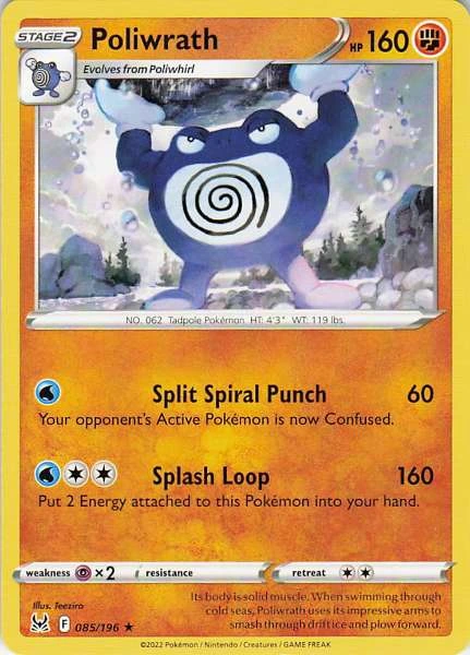 Poliwrath - Lost Origin #085/196