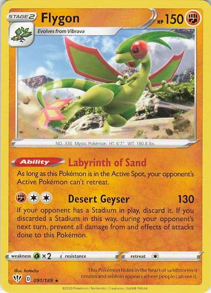 Flygon - Darkness Ablaze #091/189