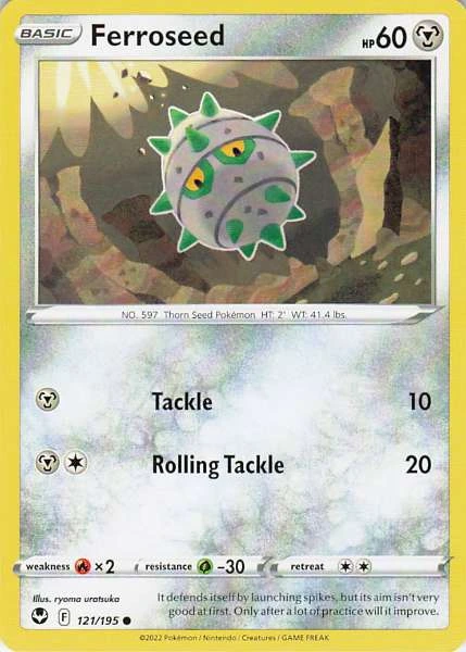 Ferroseed - Silver Tempest #121/195