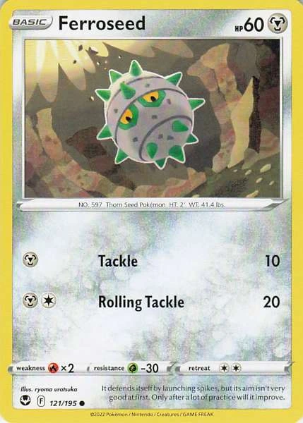 Ferroseed - Silver Tempest #121/195