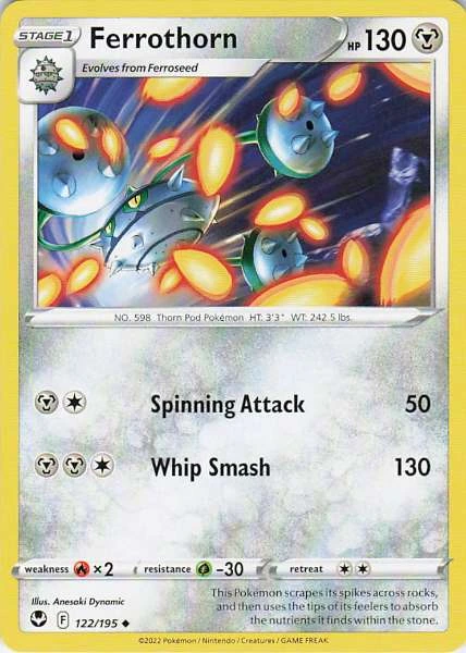 Ferrothorn - Silver Tempest #122/195