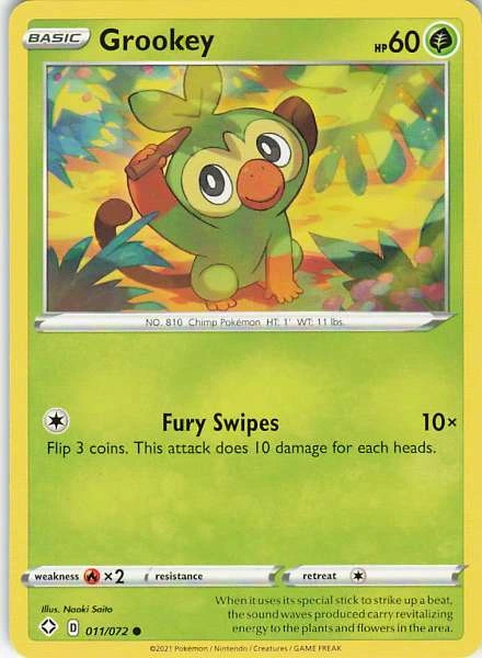 Grookey - Shining Fates #011/072