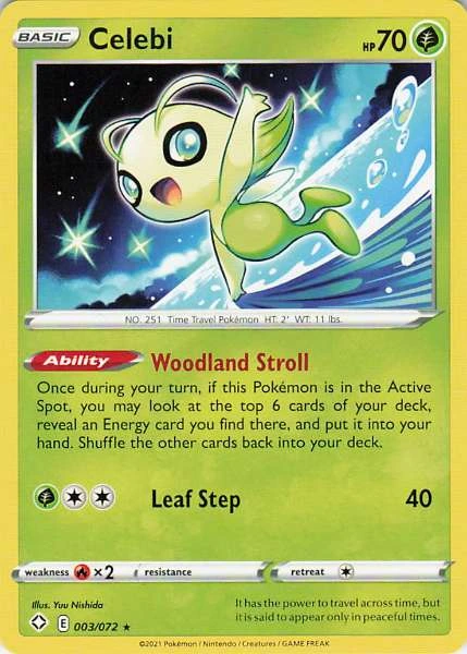 Celebi - Shining Fates #003/072