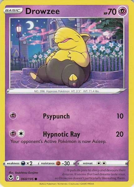 Drowzee - Silver Tempest #060/195