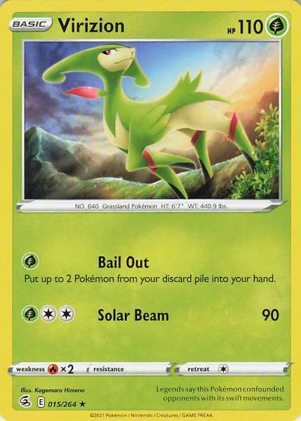 Virizion - Fusion Strike #015/264
