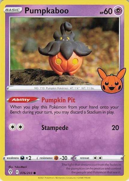 Pumpkaboo - Evolving Skies #076/203