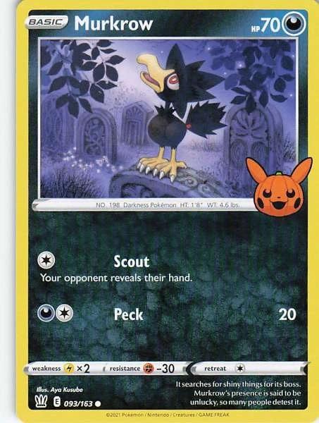 Murkrow - Battle Styles #093/163