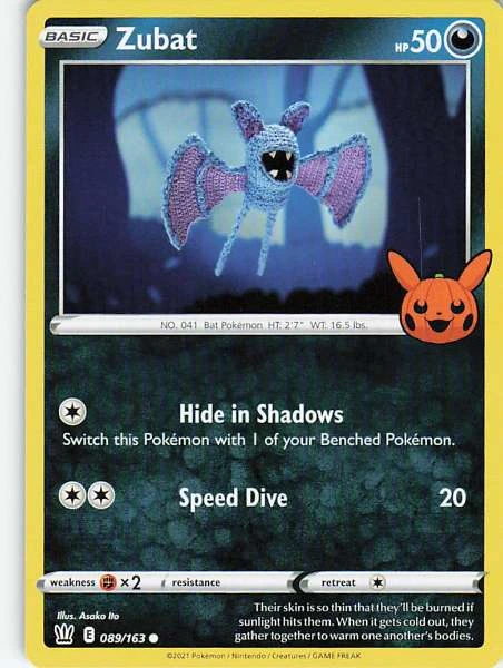 Zubat - Battle Styles #089/163